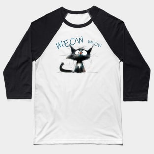 Meow Baseball T-Shirt